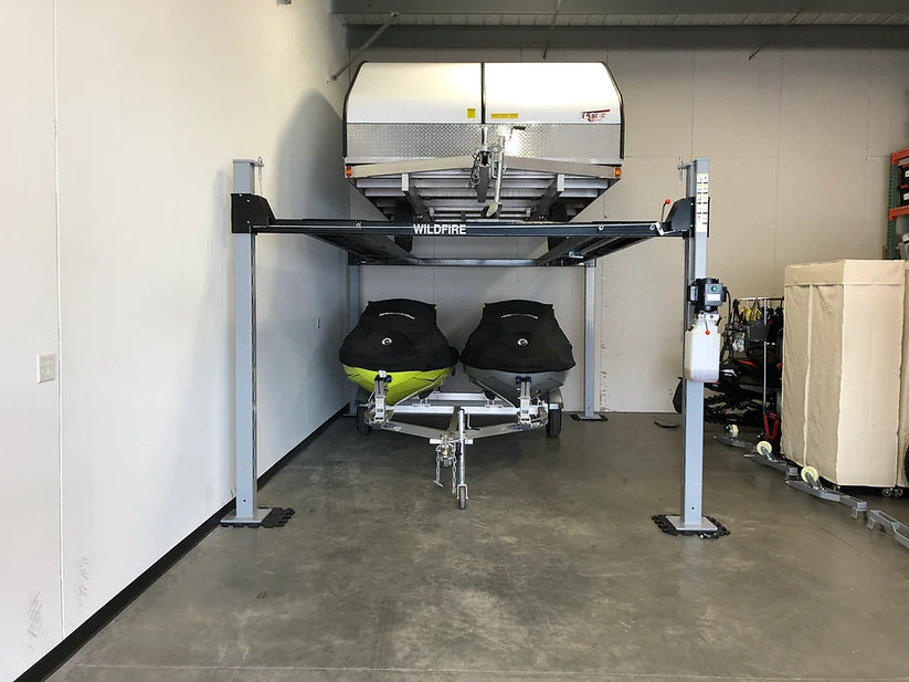Wide-Span Heavy Duty Trailer Lift