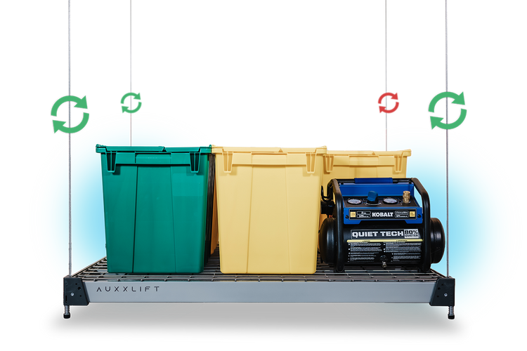 Motorized Overhead Garage Storage Lift