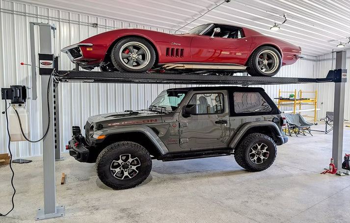 Professional Wide-Track Exotic Vehicle Lift