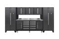 Pro Series 12 Drawer Workbench Package - Workbench, Wall Cabinets & Locker Cabinets